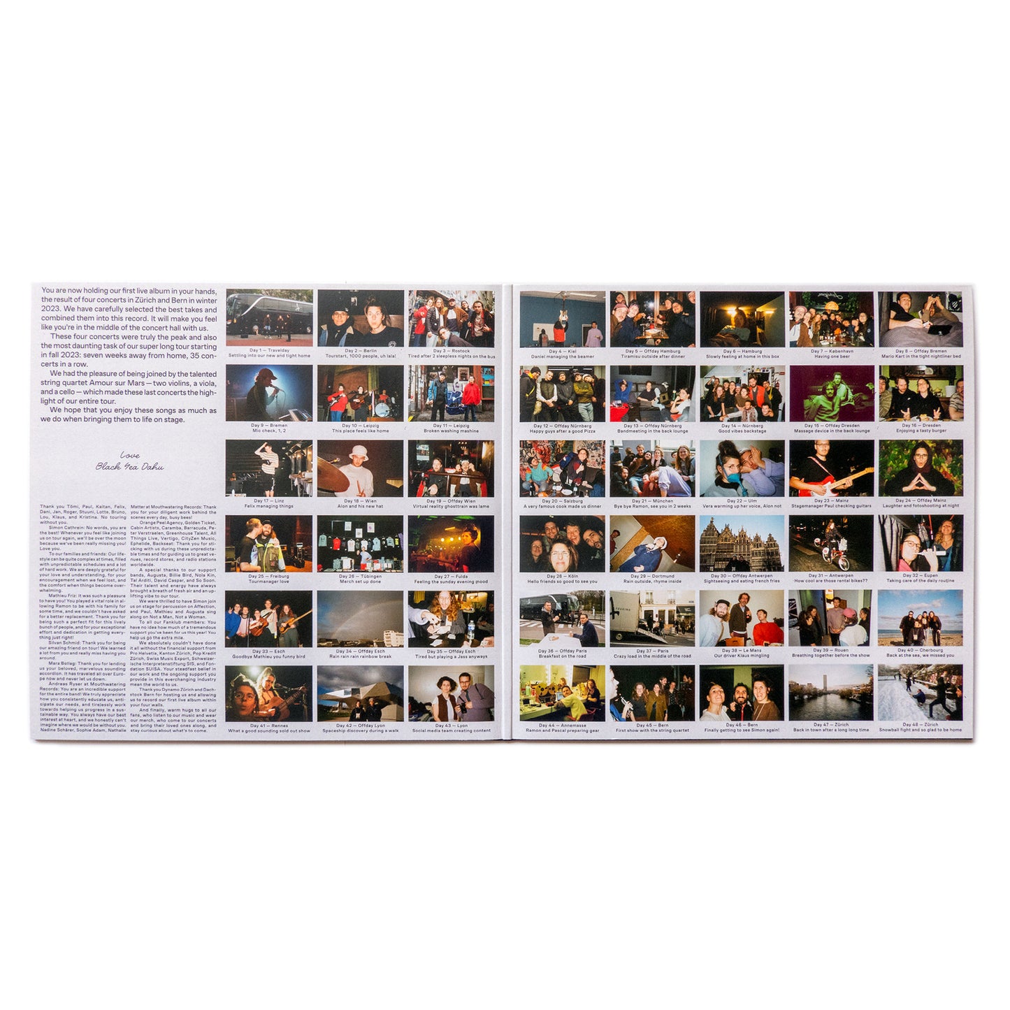 Live in Zurich and Bern (2LP)