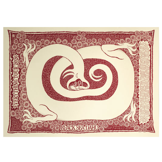 Tourposter Siebdruck