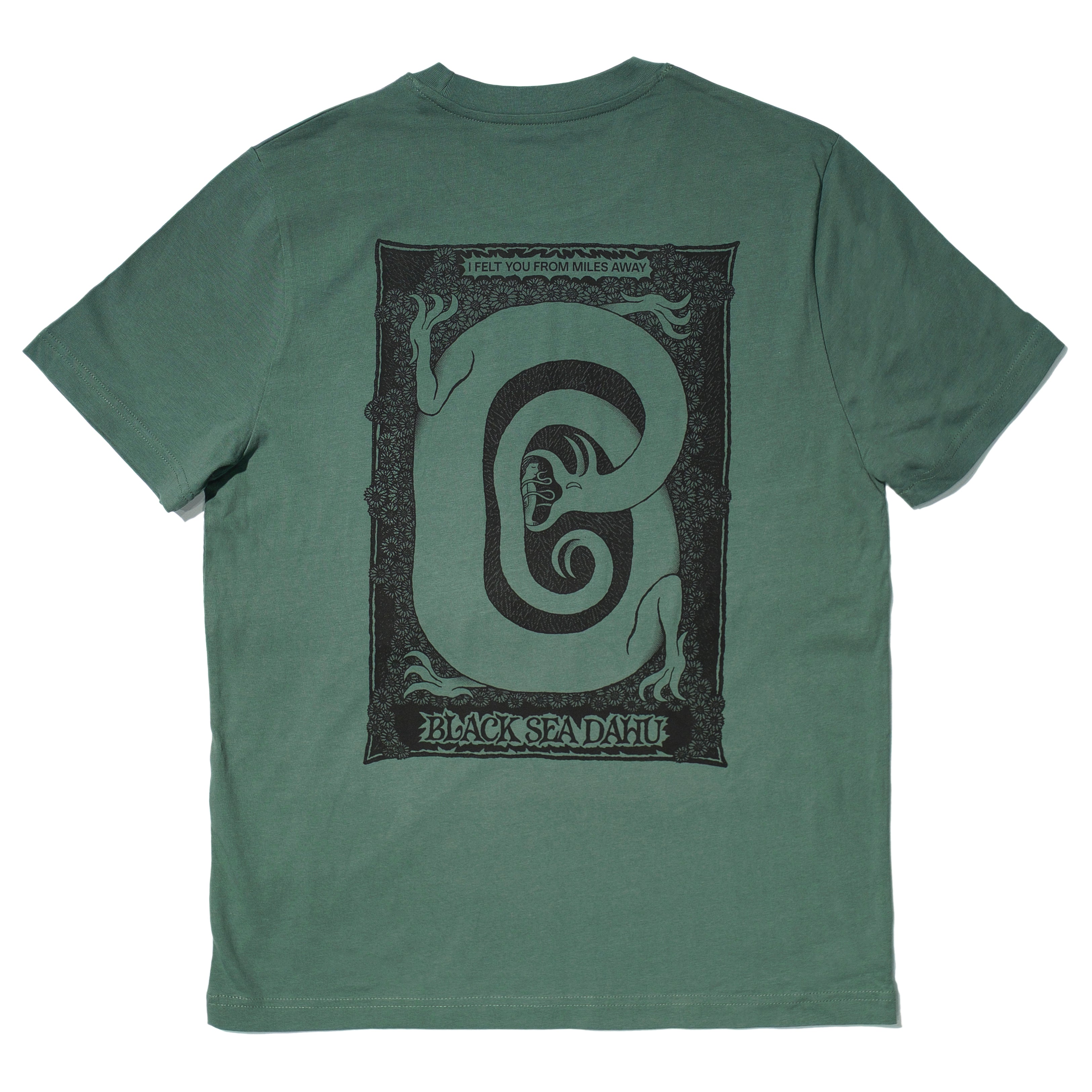 T-Shirt Green Dragon – Blackseadahu