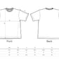T-Shirt Dunkelblau Not A Man, Not A Woman