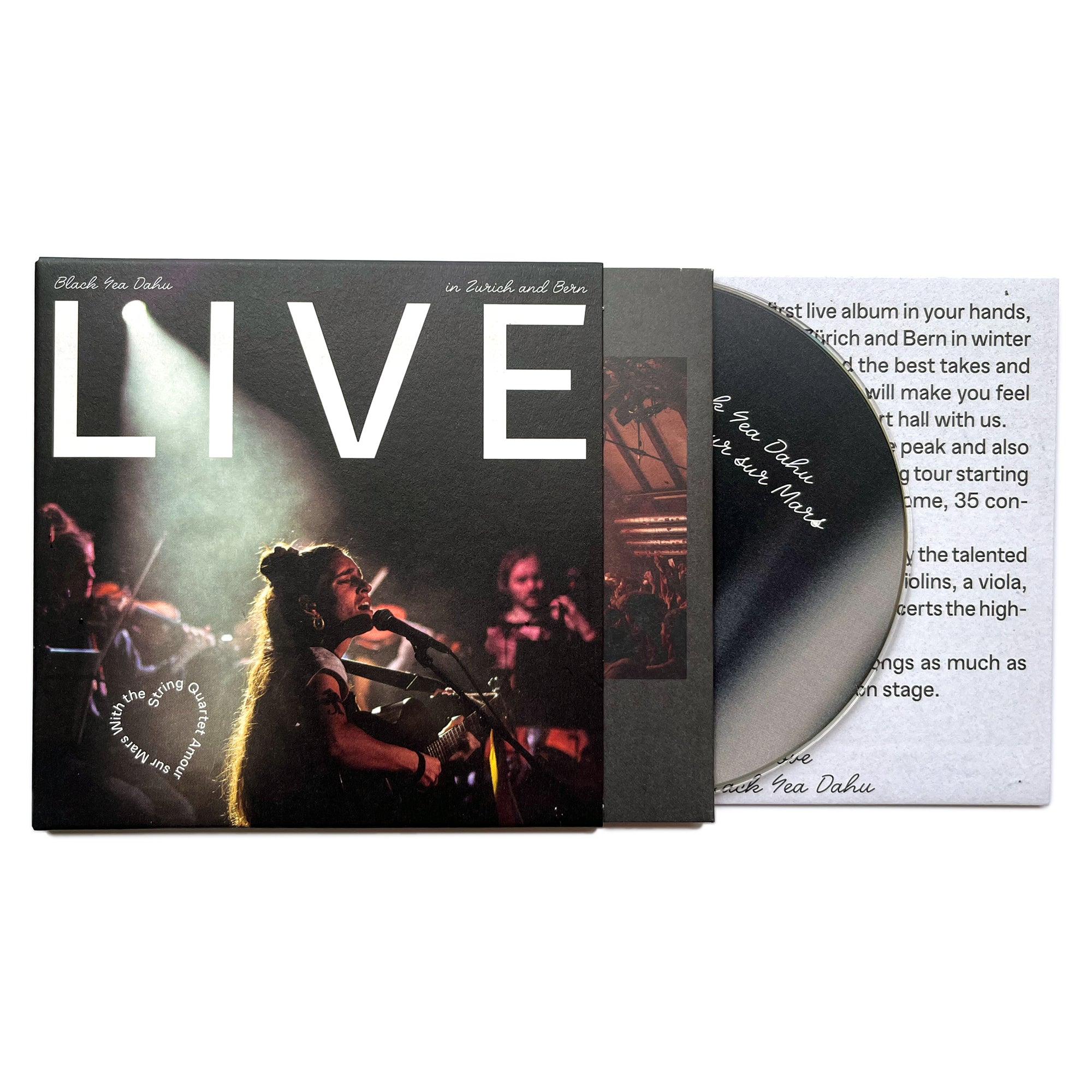 Live in Zürich and Bern (CD) – Blackseadahu