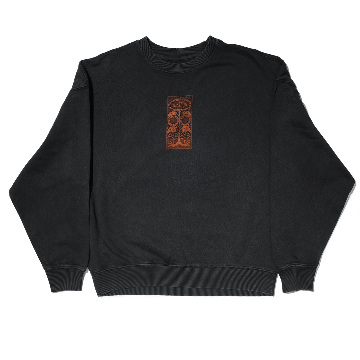 Pullover Vintage Dunkelgrau Dragon