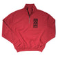 Pullover Half-Zipper Rot Sunflower