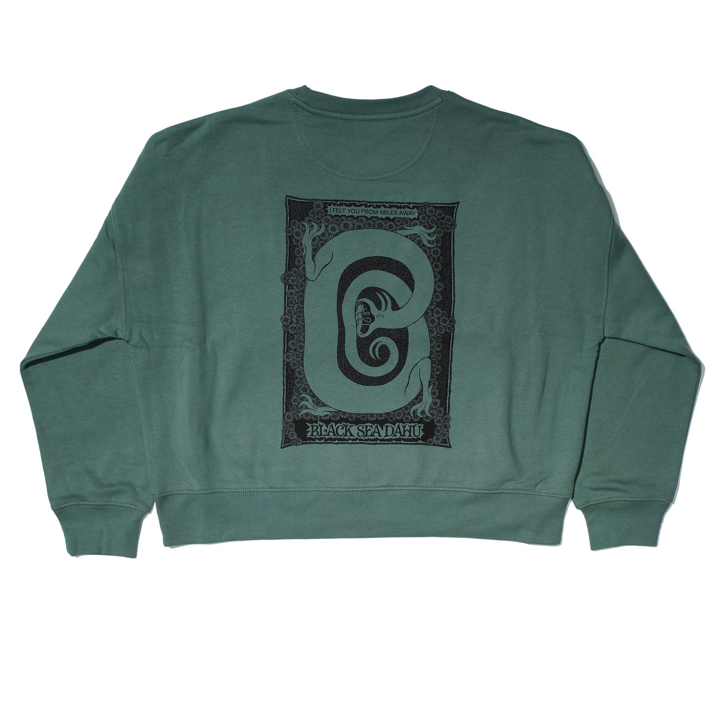 Pullover Highwaist Grün Dragon