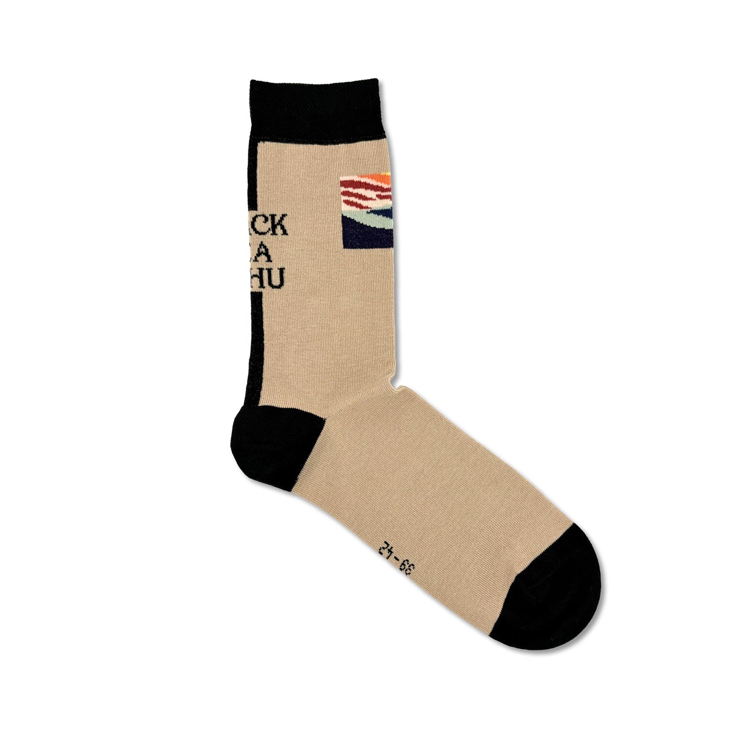 Socken Beige