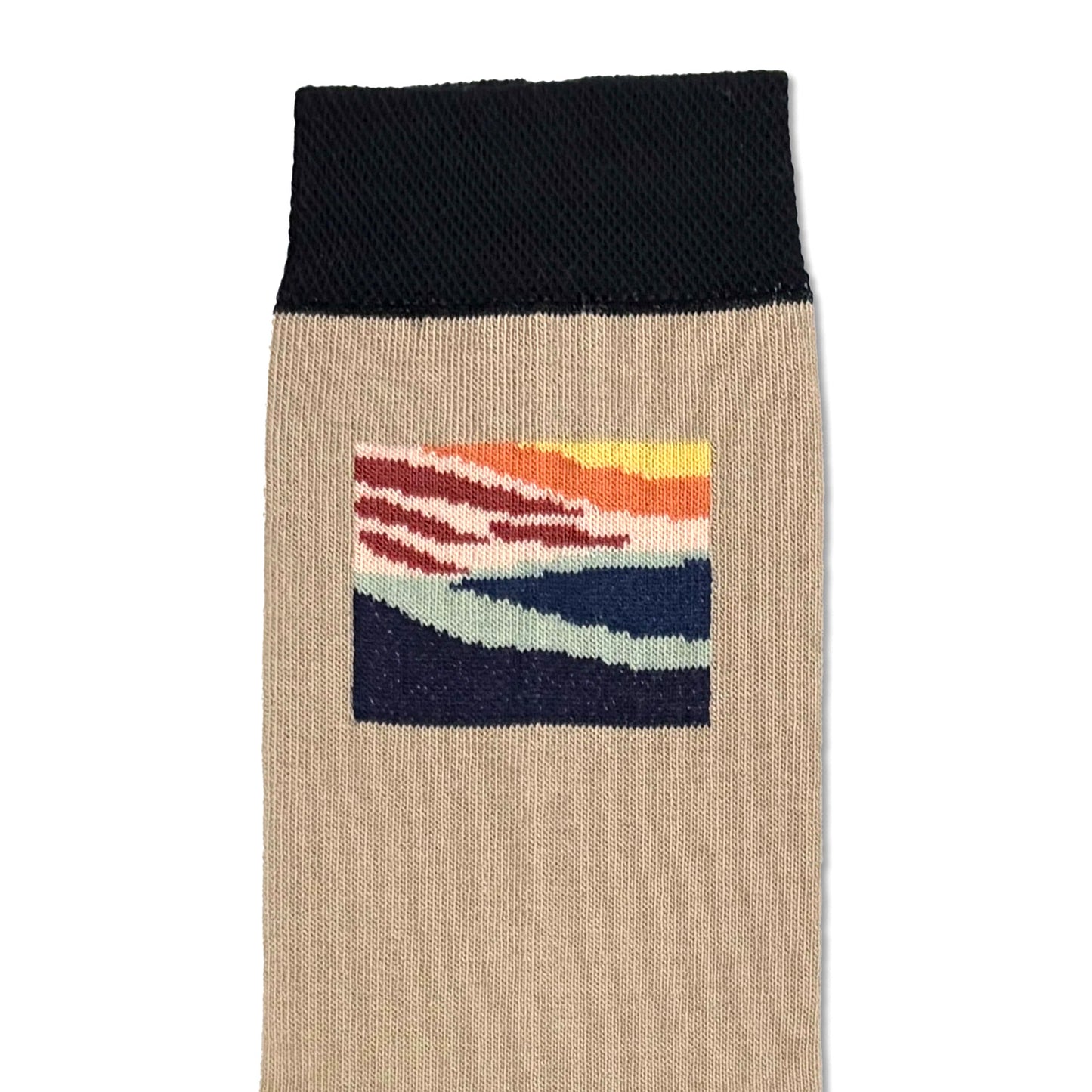 Socken Beige